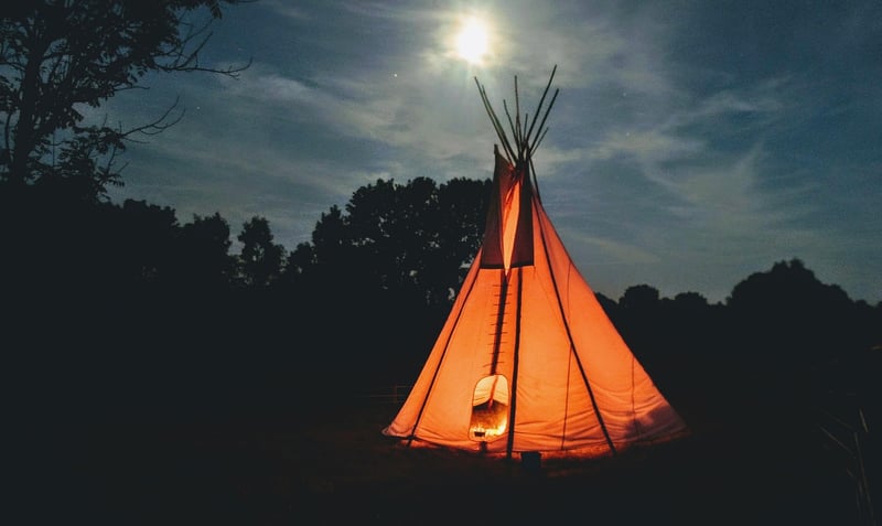 Glamping Teepee
